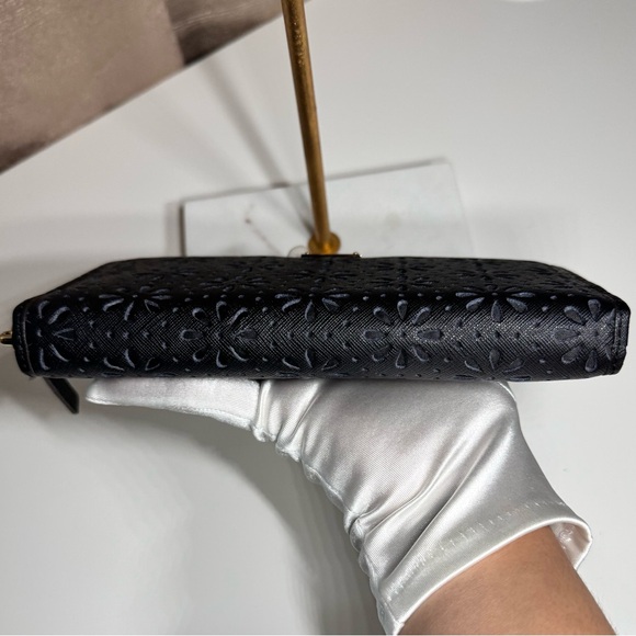 Kate Spade Cedar Street Perforated Leather Lacey Wallet - Picture 13 of 14